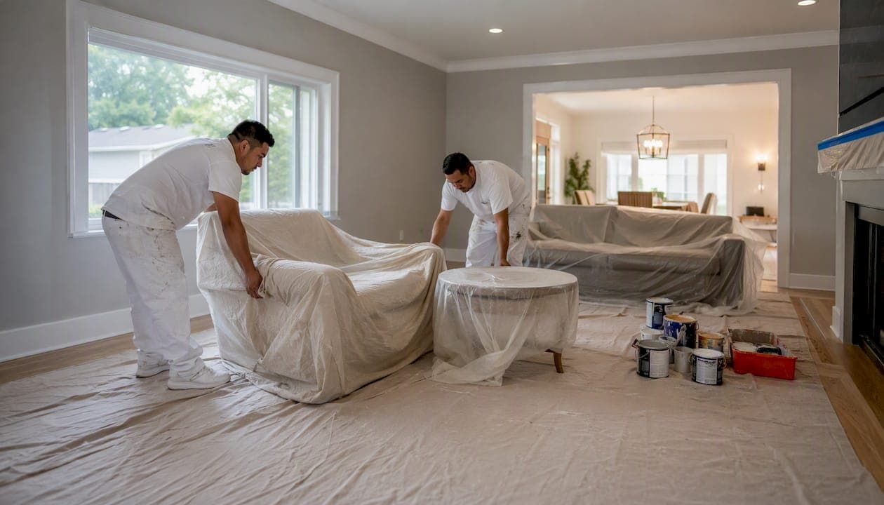 Do Painters Move Furniture? What Homeowners Should Expect