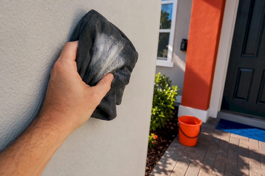 Homeowners: Contractor 30 Second Rag Test to Repaint Chalking Paint