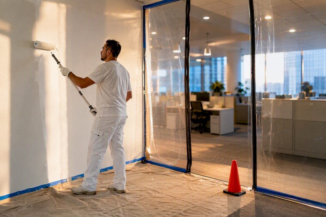 5 Moves Facility Managers Use to Paint an Office While Occupied