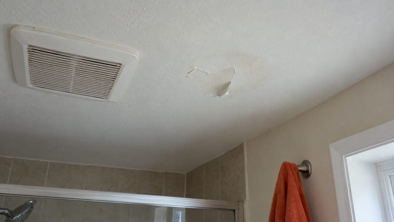 Bathroom Ceiling Peeling: Steam or a Leak? Diagnose Before Repainting