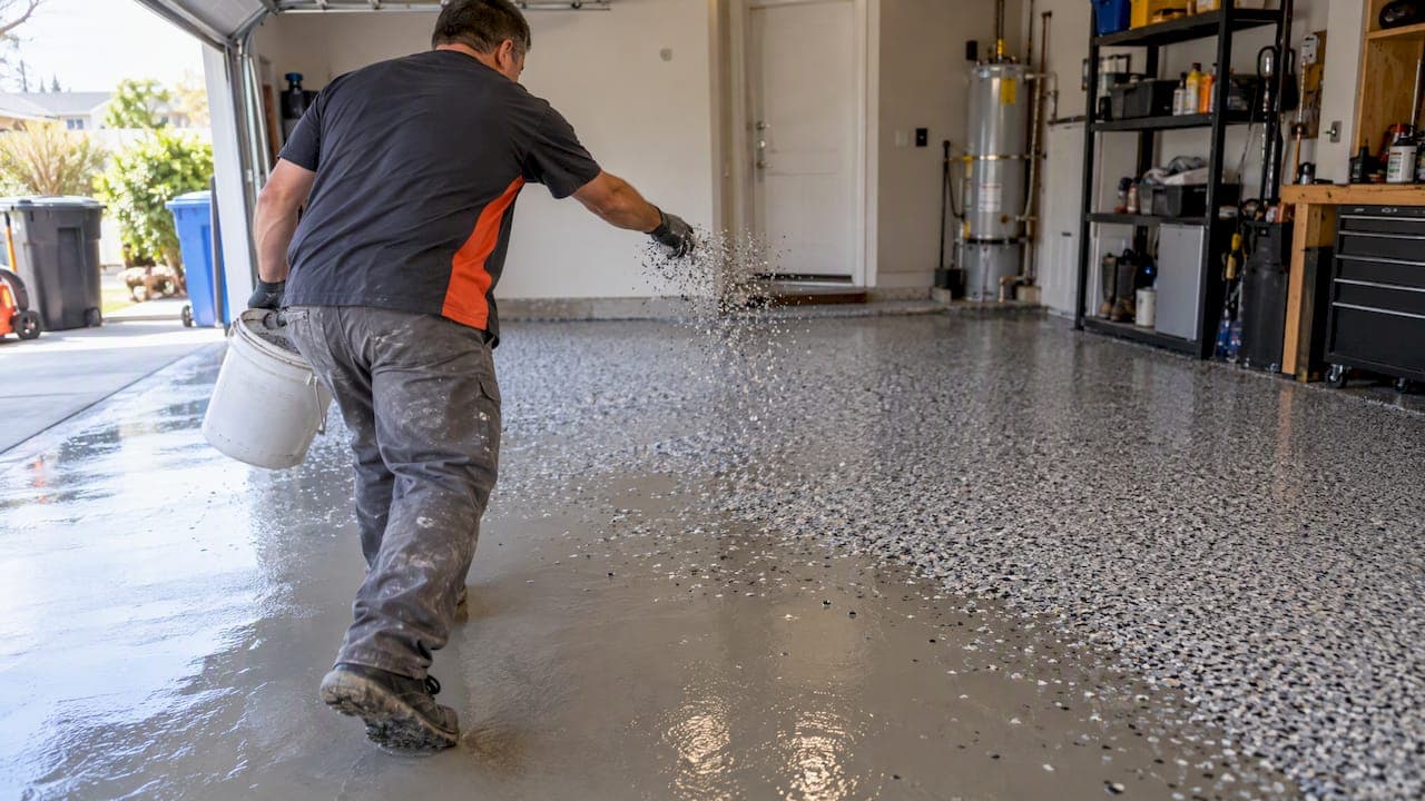 Flake Epoxy Floors: Cost, Process and What to Expect